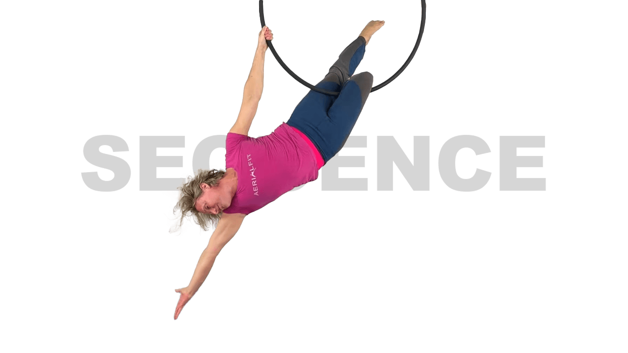 Chariot To Knee Hang Press Through Drop Sequence Aerial Fit Online Chariot to knee hang press through drop sequence aerial fit online