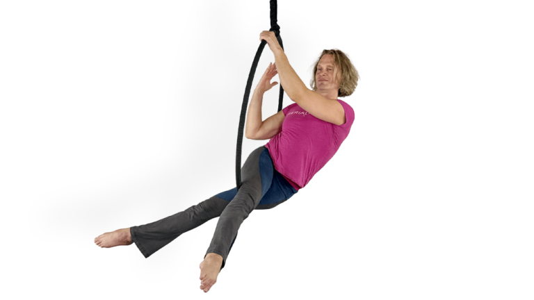 Twisted Scissor Leg Calibration Aerial Hoop Video Tutorial Intermediate Lyra Online Class