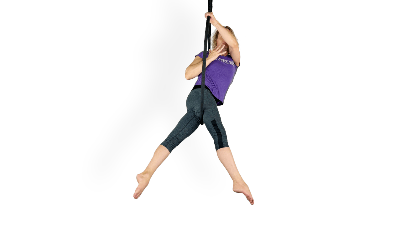 Twisted Scissor Thread Through Aerial Fit Online