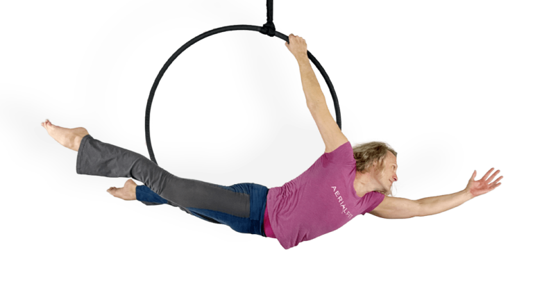 Varecrigh Bottom Bar Aerial Hoop Video Tutorial Intermediate Lyra Online Class