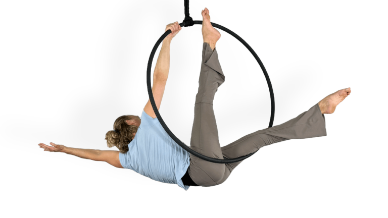 Thread Through to Thread Through Leg Calibration Aerial Hoop Video Tutorial Intermediate Lyra Online Class