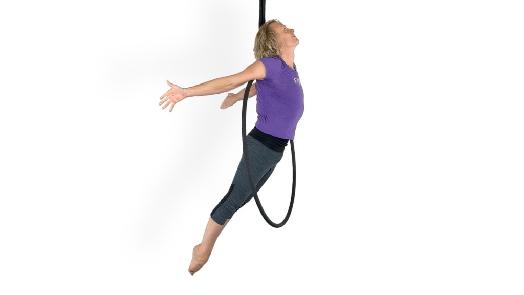 Shoulder Squeeze Arm Block Aerial Hoop Video Tutorial Advanced Lyra Online Class