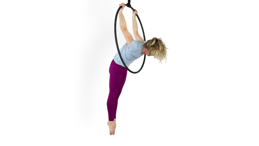 Skin the Cat from the Top Bar Aerial Hoop Video Tutorial Advanced Lyra Online Class