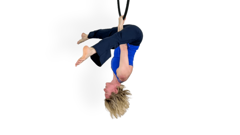 Inverted Straddle Aerial Hoop Video Tutorial Beginner Intermediate and Advanced Lyra Mounts and Dismounts Online Class