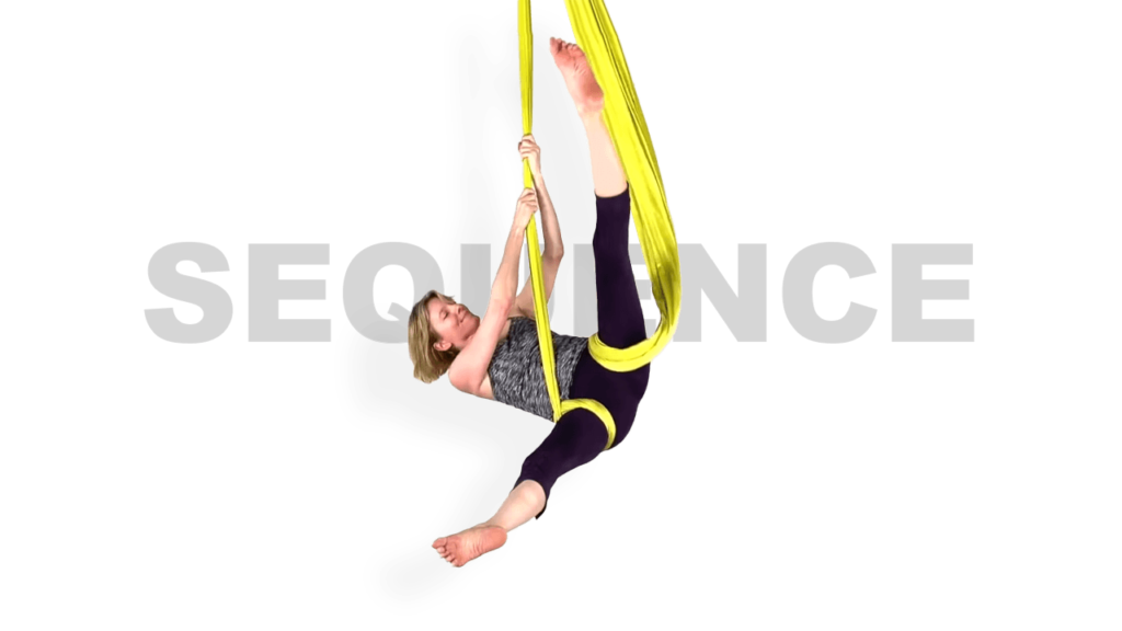 Catchers Around & Through Sequence Aerial Sling Video Tutorial Intermediate Hammock Online Class