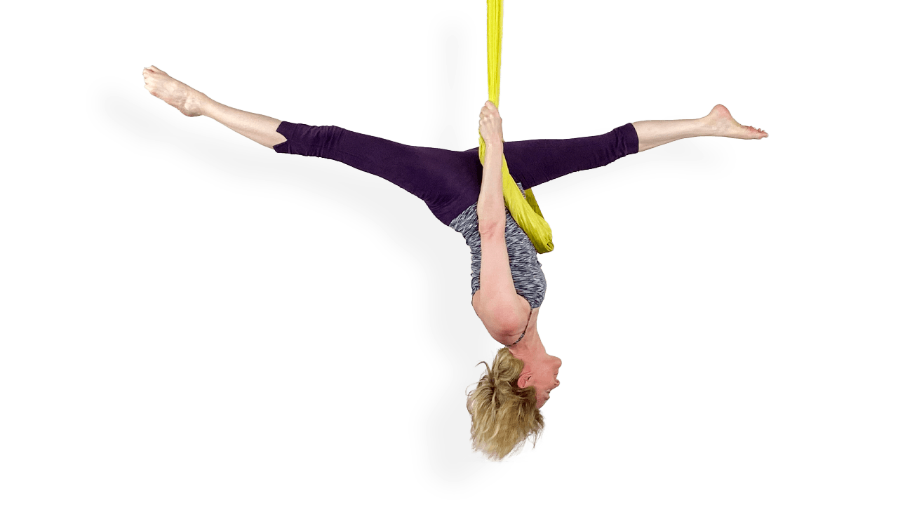 Inverted splits aerial fit online