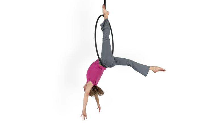 Foot Block Aerial Hoop Video Tutorial Intermediate Online Lyra Class