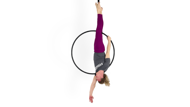 Single Shoulder Stand Aerial Hoop Video Tutorial Intermediate Lyra Online Class
