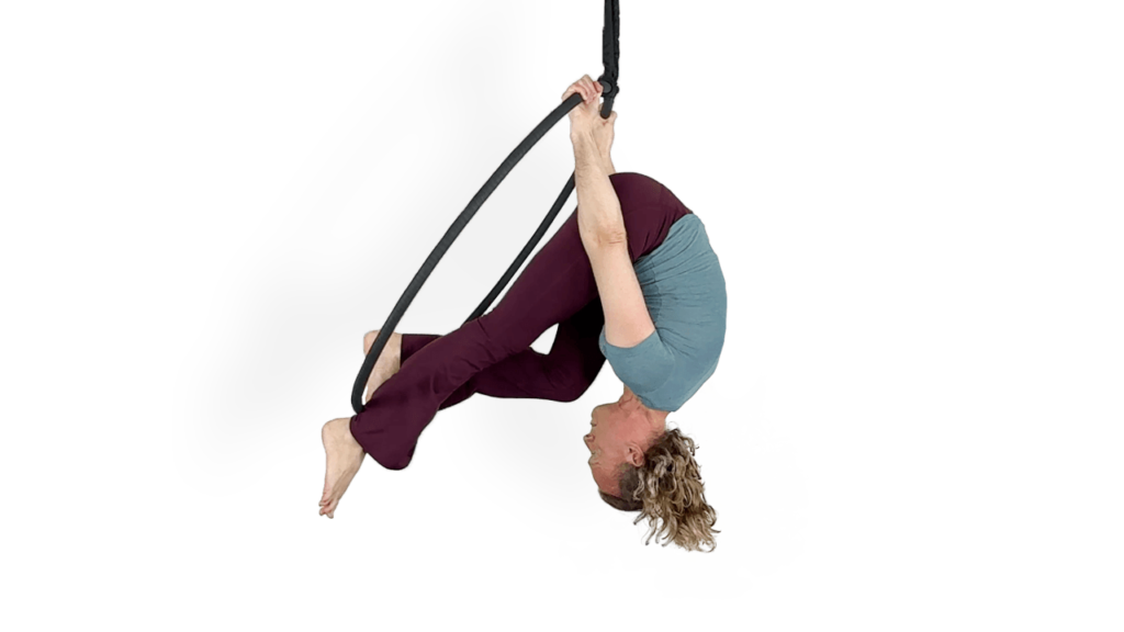 Skin The Cat Splits Reverse Clock Splits Entry Aerial Hoop Video Tutorial Lyra Advanced Online Class