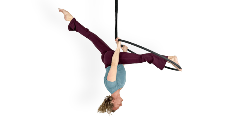 Skin The Cat Splits Roll Down Roll Up Aerial Hoop Video Tutorial Advanced Lyra Online Class