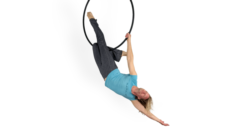 Angel Hip Press Aerial Hoop Video Tutorial Beginner Lyra Online Class