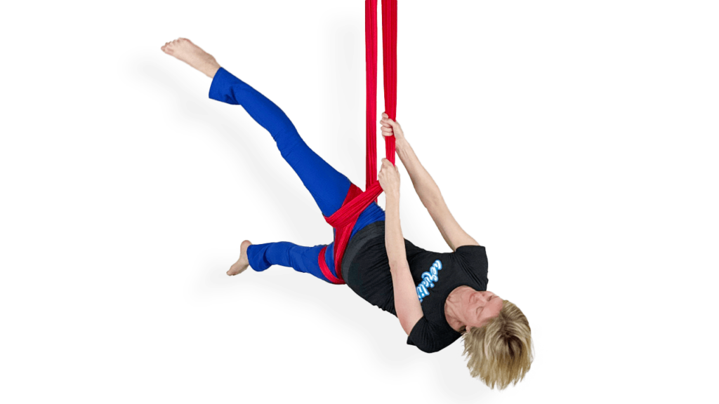 Inside Seatbelt Cartwheels Aerial Sling Video Tutorial Intermediate Infinite Roll Hammock Online Class