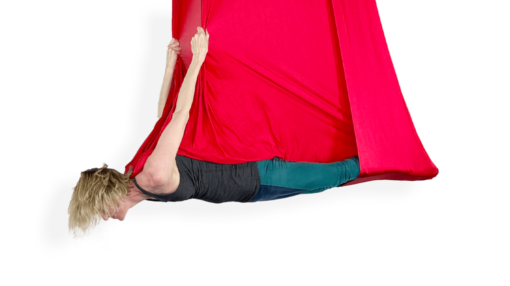 Mosquito Aerial Sling Video Tutorial Intermediate Open Fabric Hammock Online Class
