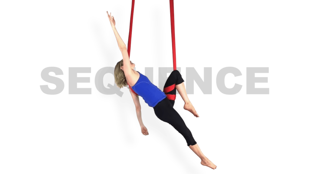 Roll Up & Knee Corset Infinite Sequence Aerial Sling Video Tutorial Intermediate Hammock Online Class