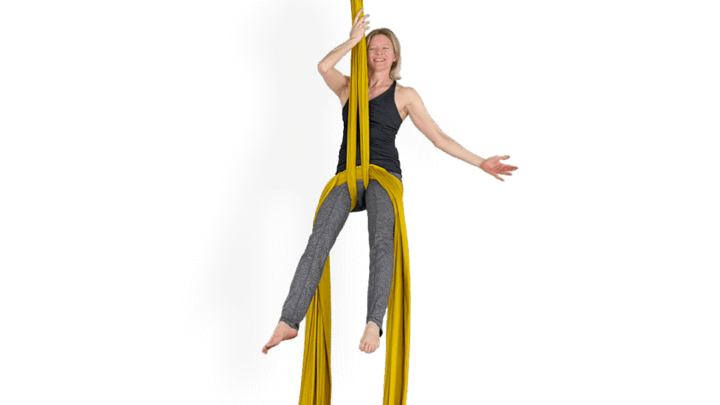 Split Seatbelt Basics & Descent Aerial Silks Video Tutorial Advanced Inverted Wrapped Fabric Online Class