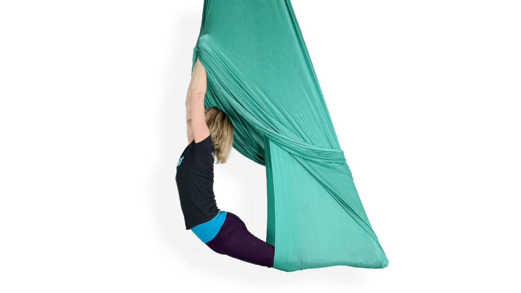 Swan Aerial Sling Video Tutorial Beginner Open Fabric Hammock Online Class