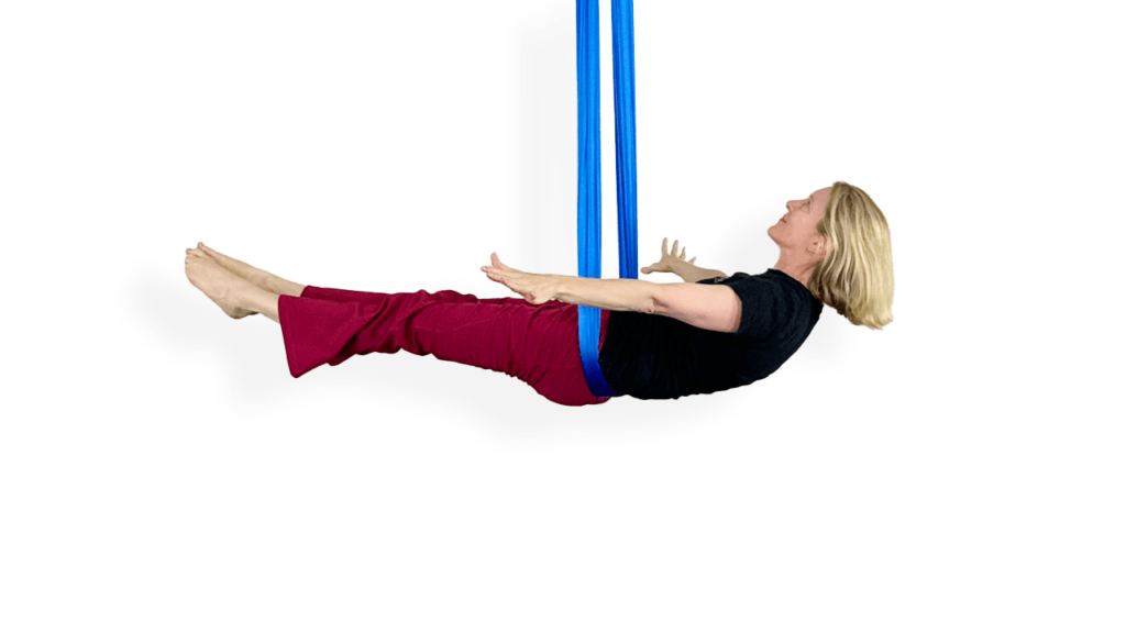 Hollow Body Balances Aerial Sling Video Tutorial All Levels Conditioning Hammock Online Class