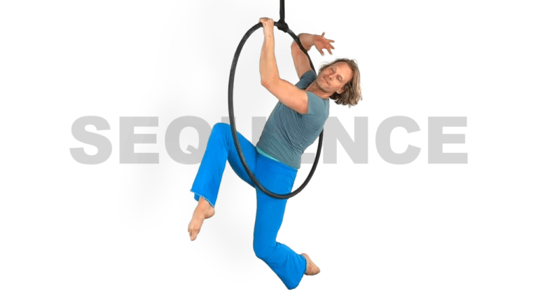 Elbow Hang Basics Exploration Aerial Hoop Video Tutorial Intermediate Lyra Sequence Online Class