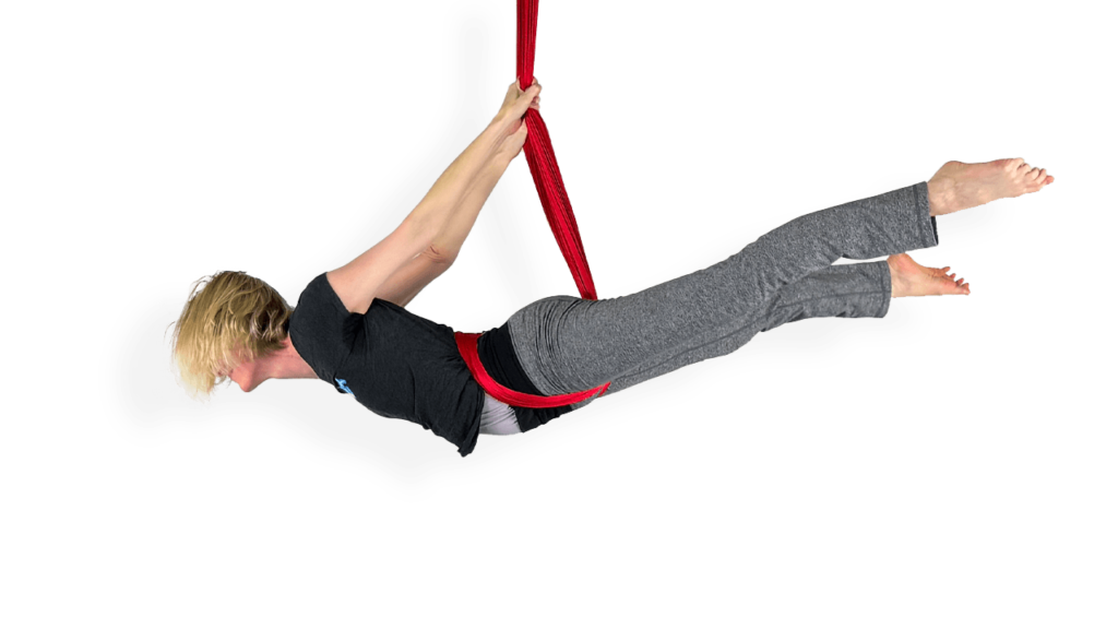 Skin the Cat Forward Dive Aerial Sling Video Tutorial Intermediate Drops and Dives Hammock Online Class
