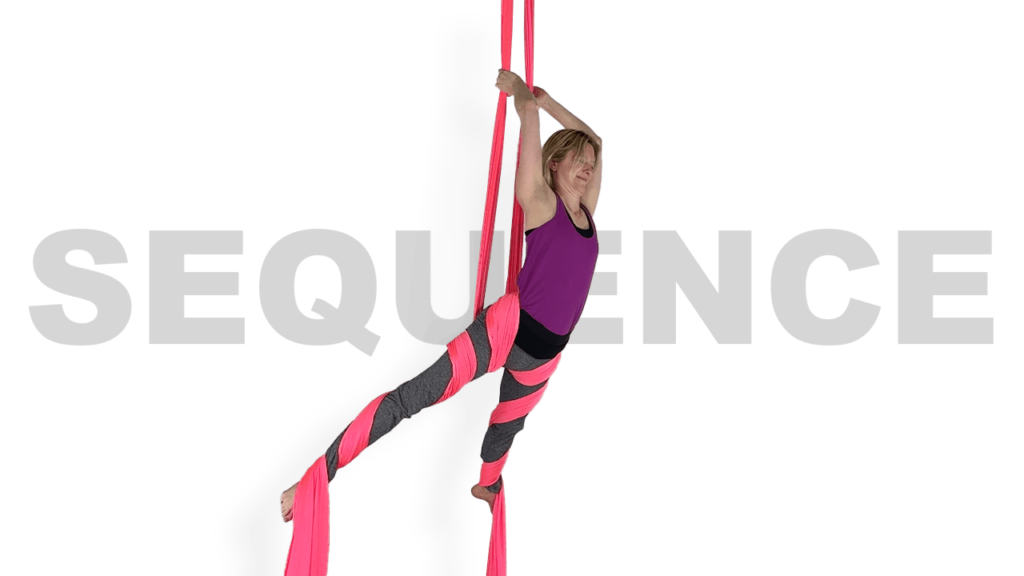 360 Dive to Finity Dive Sequence Aerial Silks Video Tutorial Advanced Fabric Online Class