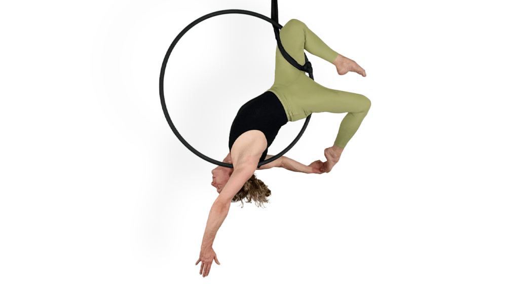 Inside Thigh Lock Gazelle Aerial Hoop Video Tutorial Advanced Lyra Online Class