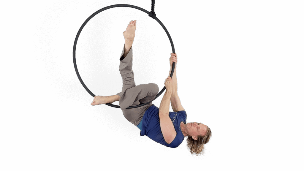Belly Roll Pullover Mount Aerial Hoop Video Tutorial Intermediate Lyra Online Class