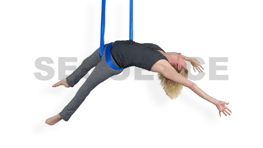 Hip Hop Melt Backbendy Sequence Aerial Sling Video Tutorial Advanced Hammock Online Class