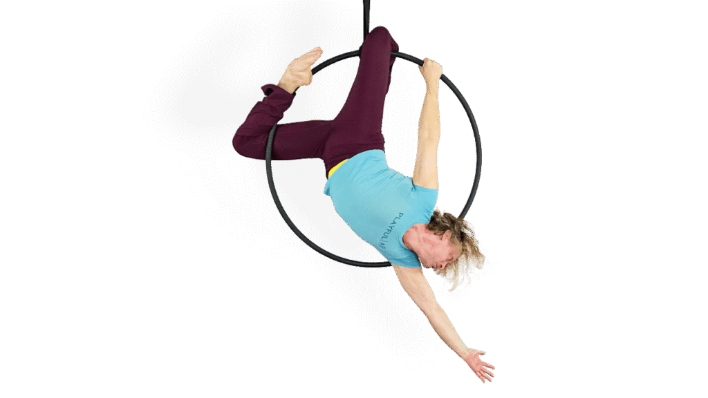 Arrow Criss Cross Aerial Hoop Video Tutorial Beginner Lyra Online Class