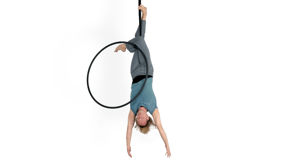 Candlestick In the Spanset Aerial Hoop Video Tutorial Intermediate Lyra Online Class