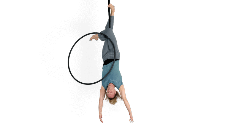 Candlestick In the Spanset Aerial Hoop Video Tutorial Intermediate Lyra Online Class