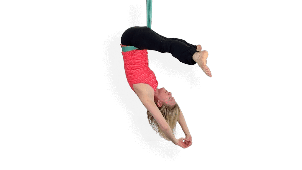 Lower Ab Strengthening Drill Aerial Sling Video Tutorial Beginner Conditioning Hammock Online Class