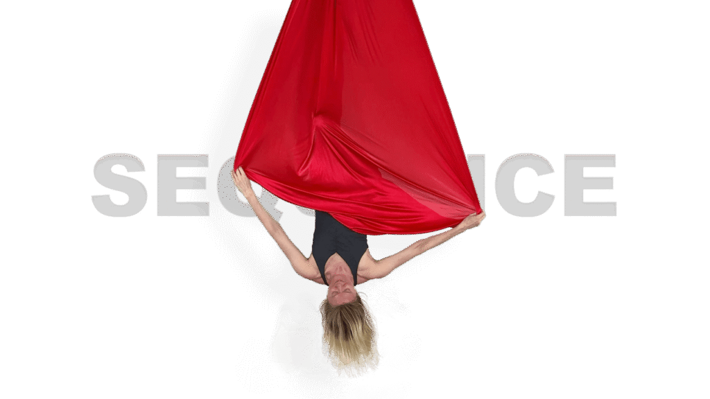 Same Side Crucifix & Same Side Wrap Exploration Aerial Sling Video Tutorial Advanced Hammock Online Class