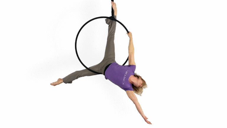 Dragon Star Aerial Hoop Video Tutorial Beginner Lyra Online Class