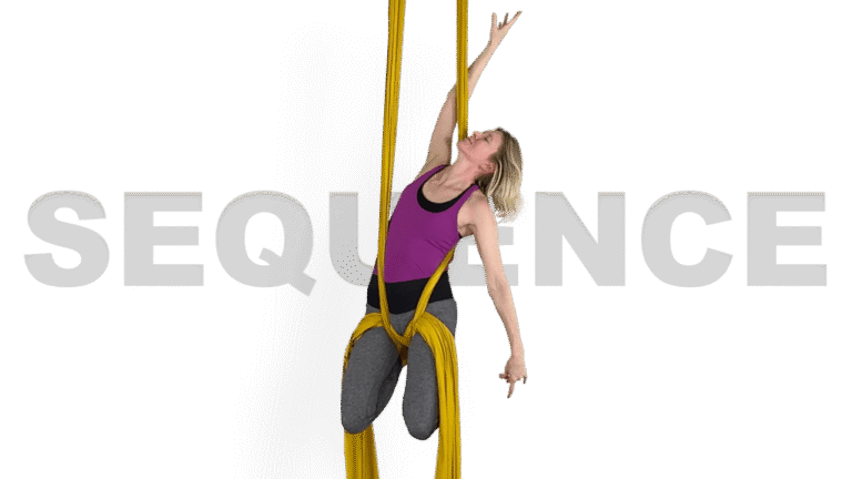 Bomb Drop to Finity Dive Or Mission Impossible Sequence Aerial Silks Video Tutorial Fabric Online Class