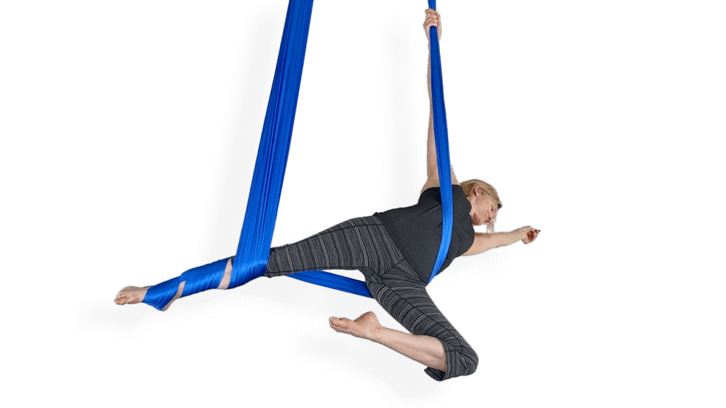 Arabesque Roll Up Aerial Sling Video Tutorial Intermediate Hammock Online Class