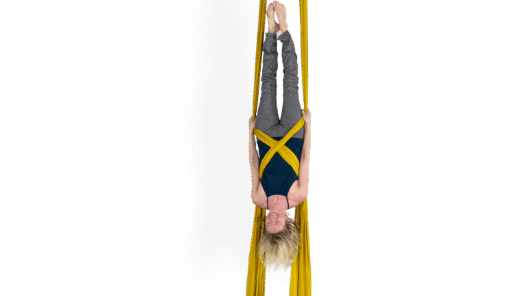 Front Cross Tuck and Arrow Aerial Silks Video Tutorial Intermediate Fabric Online Class