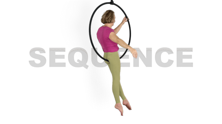 Warm Up Sequence Intermediate Aerial Hoop Video Tutorial Lyra Online Class