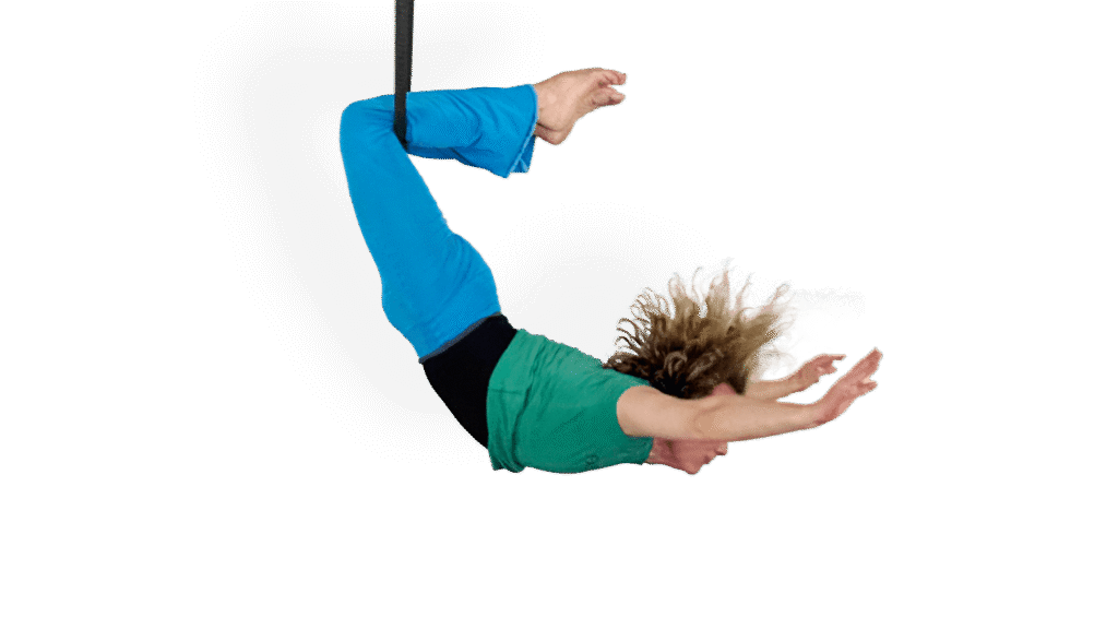 Beats Knee Hang Aerial Hoop Video Tutorial Intermediate Momentum Lyra Online Class