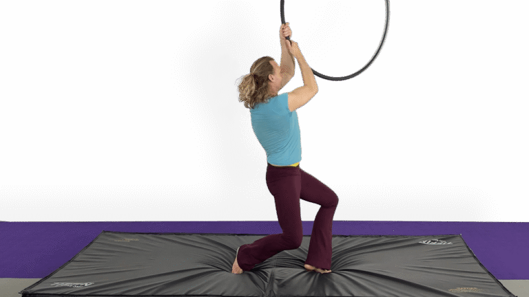 Hoop Contact Juggling Mount Aerial Hoop Video Tutorial Beginner Lyra Online Class