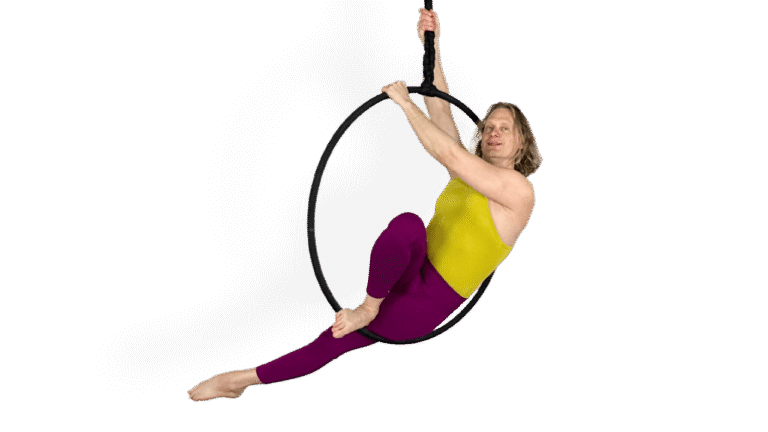 Half-Twisted Scissor To Stand Aerial Hoop Video Tutorial Intermediate Lyra Online Class