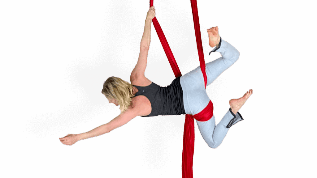 Thigh Hitch CEO Seat Aerial Silks Video Tutorial Intermediate Fabric Online Class