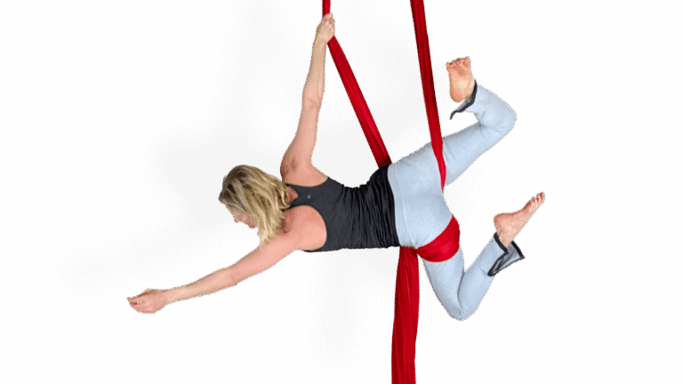 Thigh Hitch CEO Seat Aerial Silks Video Tutorial Intermediate Fabric Online Class